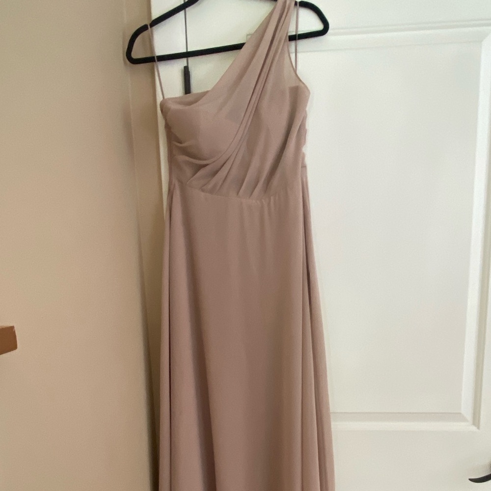 Birdy Grey Taupe Kira bridesmaid dress